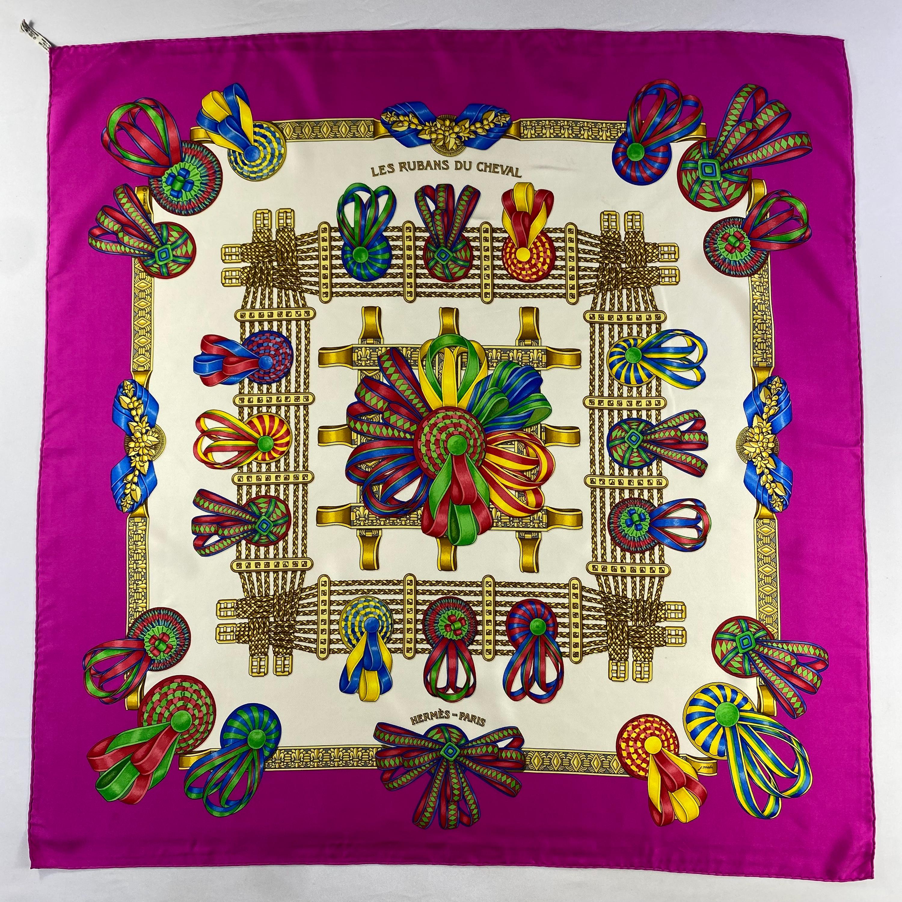 Hermes Les Rubans Du Cheval Scarf – ShopCGX