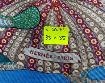 Vintage Hermes Grands Fonds Silk Scarf Vintage Hermes Key Scarf