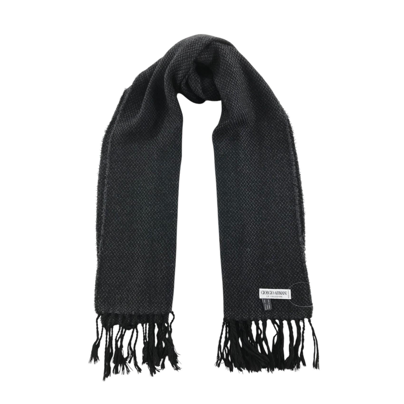 アクセサリーその他 GIORGIO ARMANI SILK AND CASHMERE SCARF WITH LOGO Giorgio Armani Silk-Cashmere Scarf | Harrods US
