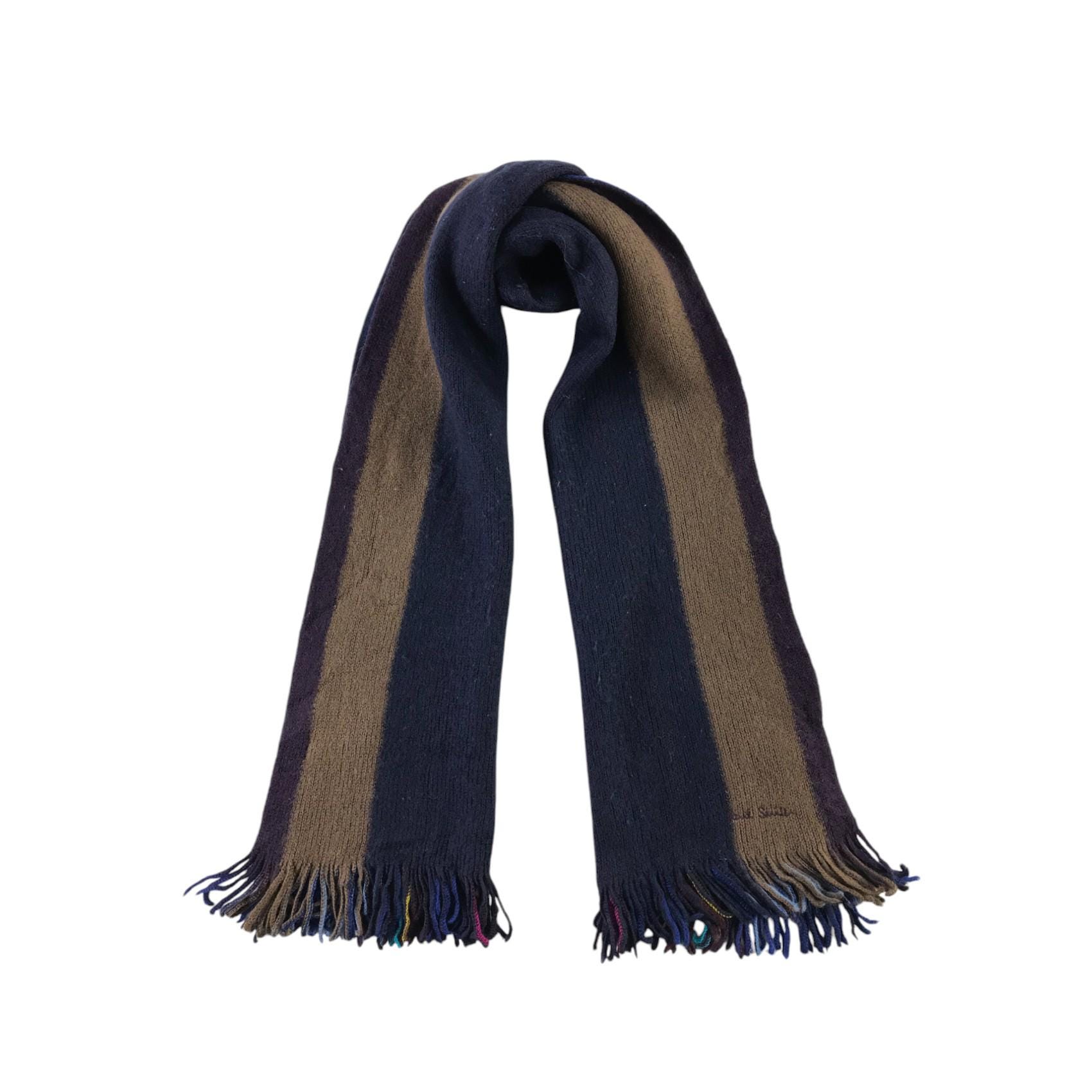 Vintage Paul Smith Scarf Paul Smith Wool Scarf Paul Smith