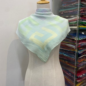 Vintage Givenchy Silk Scarf Givenchy Neck Scarf Givenchy Silk Muffler Givenchy Big Logo Givenchy Neck Warmer Givenchy Silk Shawl
