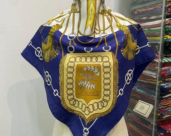 ヴィンテージ エルメス Qu'importe le Flacon シルク スカーフ