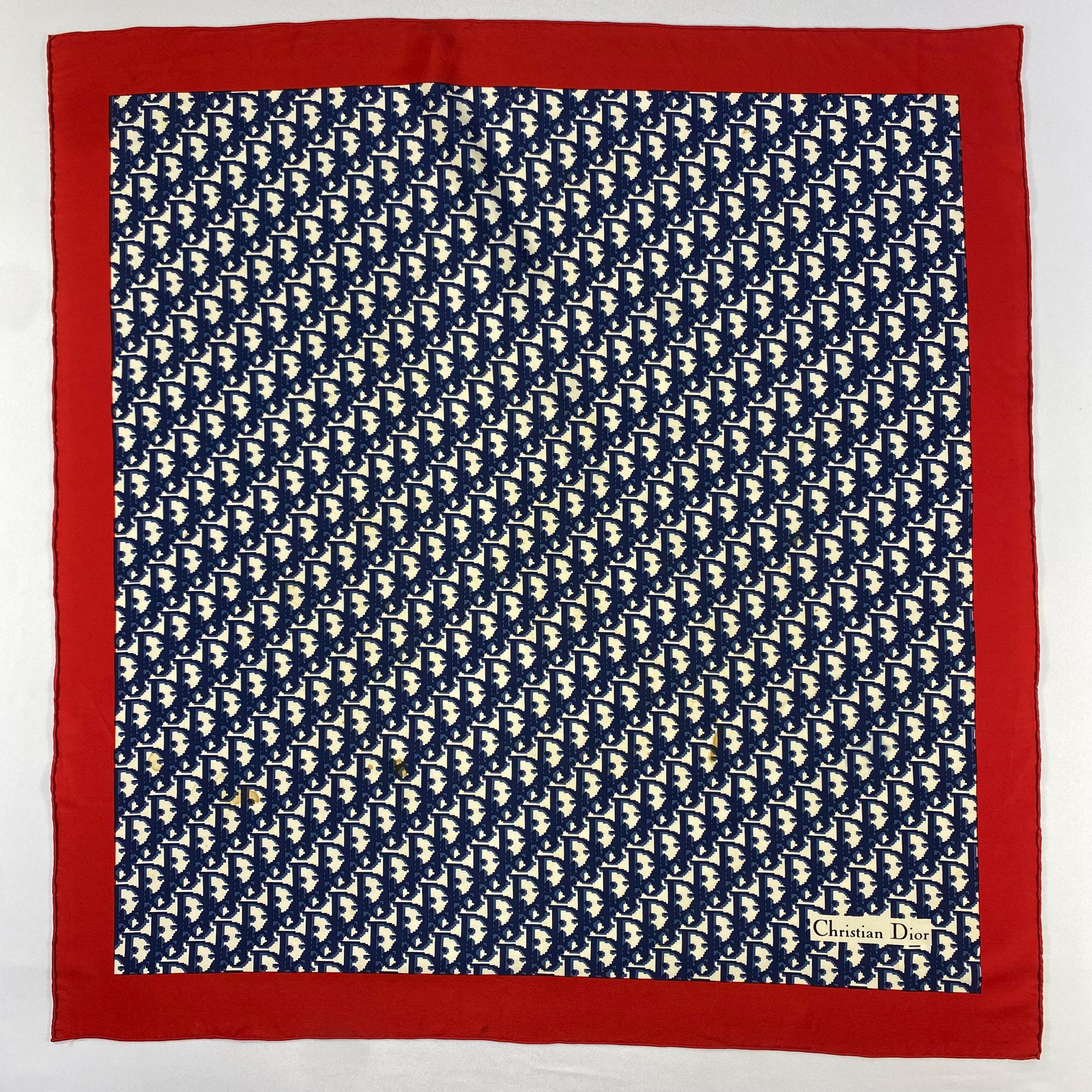 Vintage Christian Dior Trotter Silk Scarf Christian Dior Shawl