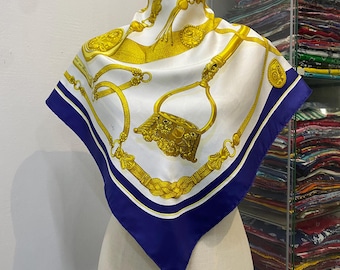 Vintage Hermes Scarf Tuiga by Dominik Jarlegant, Authentic Hermès