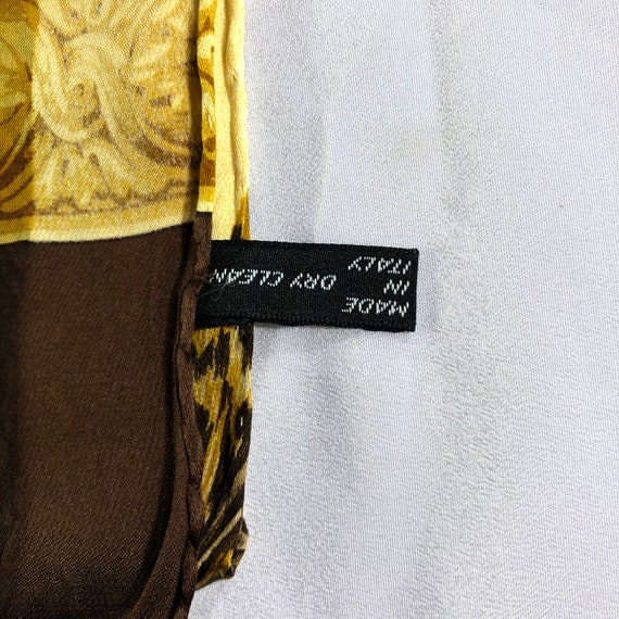 Vintage Valentino Silk Scarf Neckerchief Neckwear… - image 5