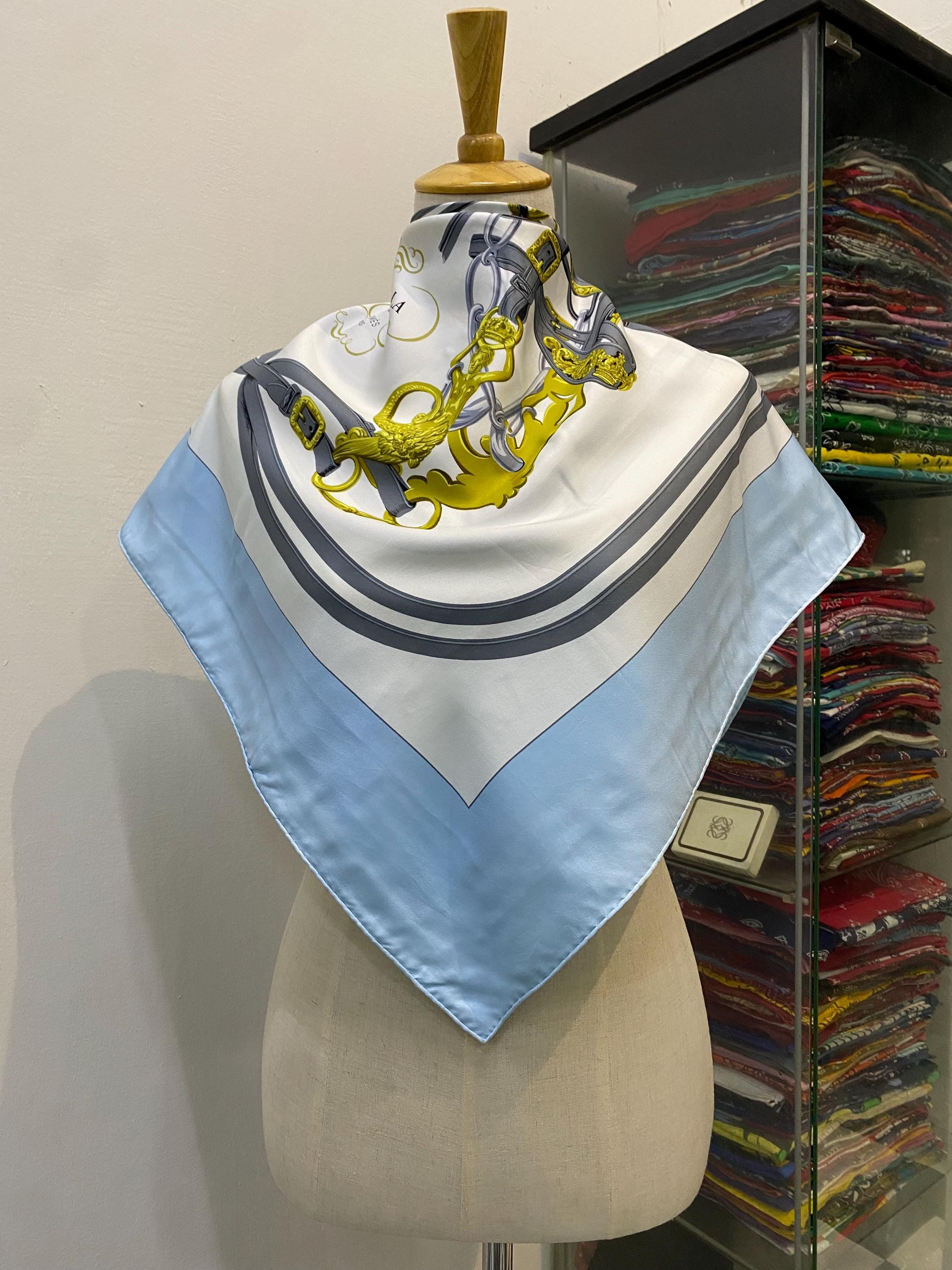 ヴィンテージ エルメス ブライド・ドゥ・ガラ シルクスカーフ エルメス