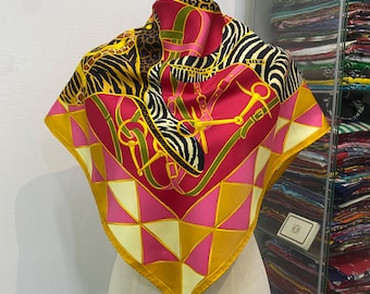 ヴィンテージ グッチ シルク スカーフ グッチ シルク マフラー