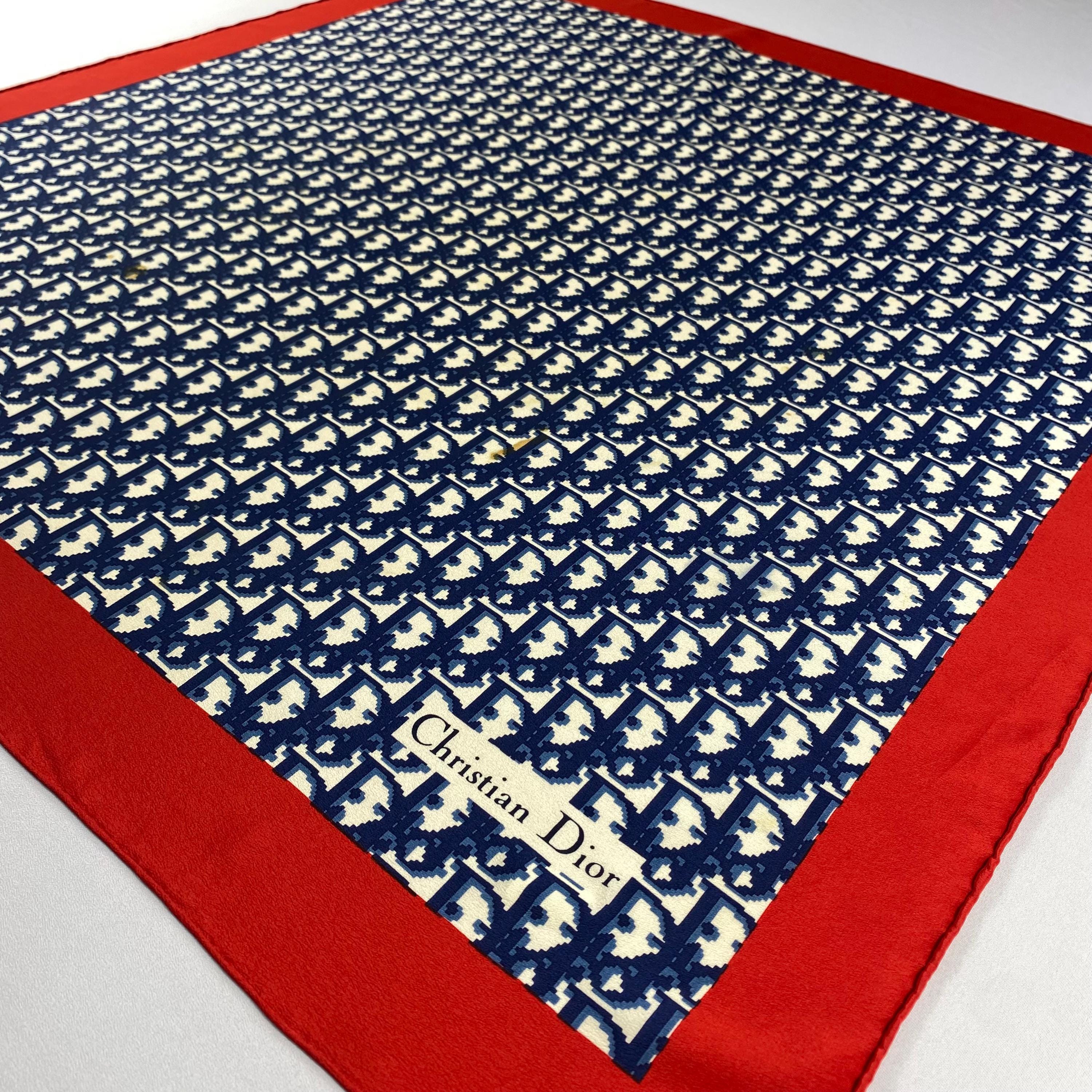 Vintage Christian Dior Trotter Silk Scarf Christian Dior Shawl