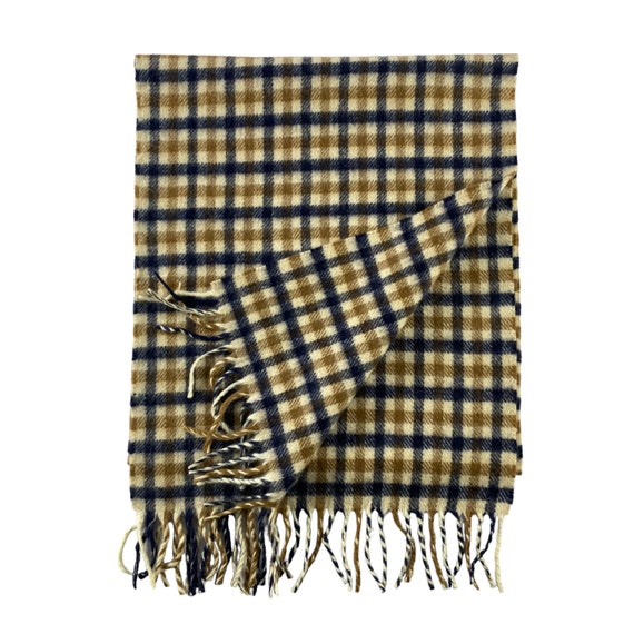 Vintage Aquascutum Scarf Muffler Aquascutum Check… - image 4