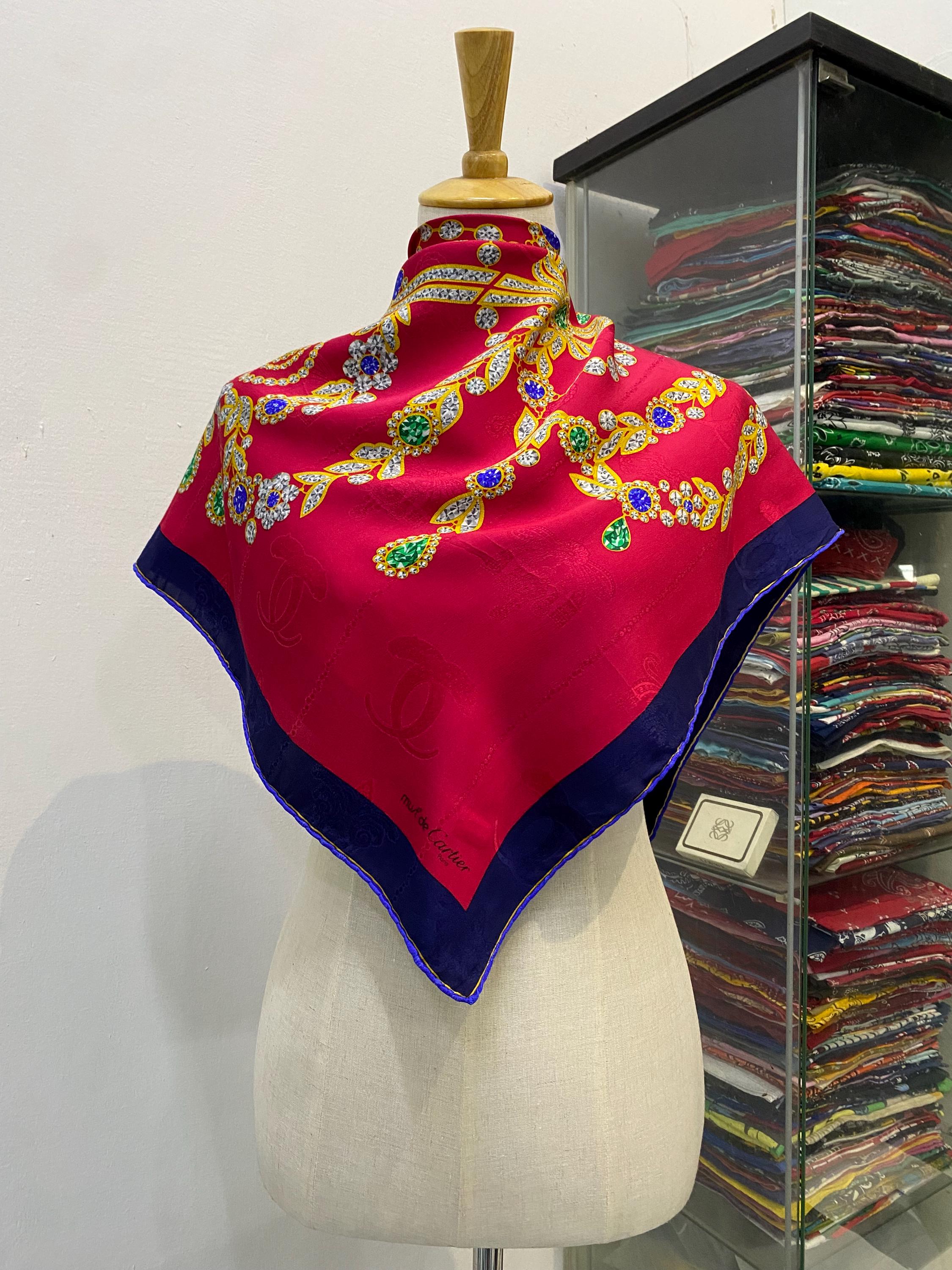 Must Cartier Scarf - Etsy