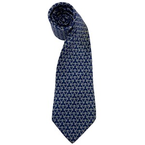 Vintage Hermès Paris Silk Tie 7453 HA, Authentic Hermès Neck Tie, Floral Pattern Necktie, Geometric Pattern Necktie US Duty free