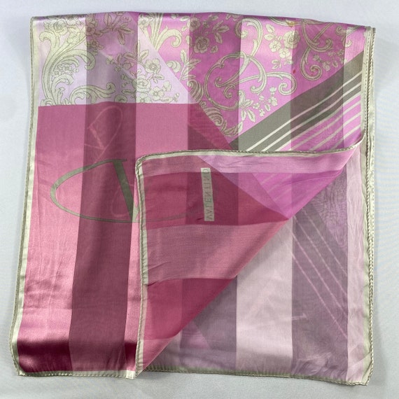 Vintage Valentino Silk Scarf Neckerchief Neckwear… - image 3