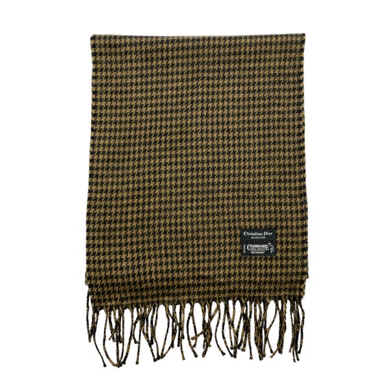 Christian Dior Scarf Muffler Vintage Dior Cashmere Scarves Dior