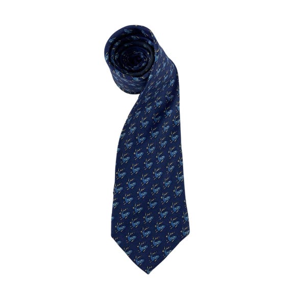 Vintage Hermès Paris Silk Tie 800 MA, Authentic Hermès Neck Tie