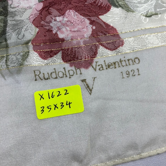 Vintage Rudolph Valentino Silk Scarf Neckerchief … - image 7