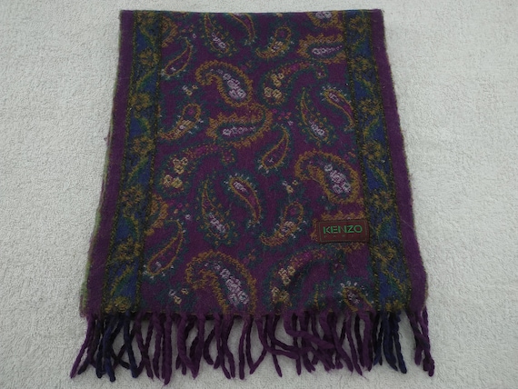 Kenzo Scarf Muffler Neckwear Multicolor scarf Luxu