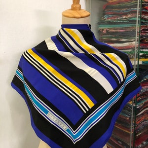 Vintage Givenchy Silk Scarf Givenchy Neck Scarf Givenchy Silk Muffler Givenchy Big Logo Givenchy Neck Warmer Givenchy Silk Shawl