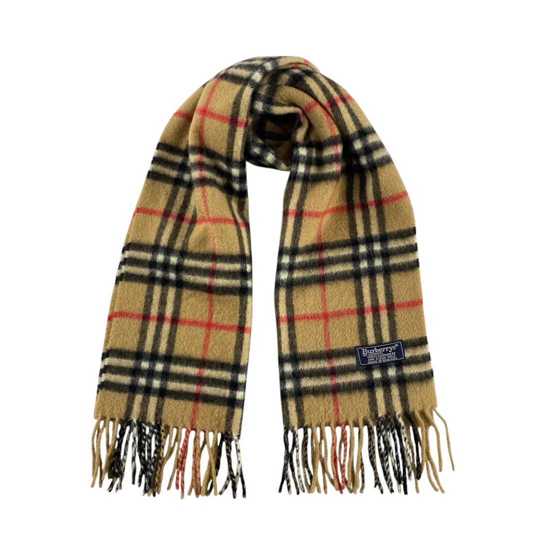 Burberry Cashmere Scarf Sciarpa Burberry Prezzo Outlet Vintage