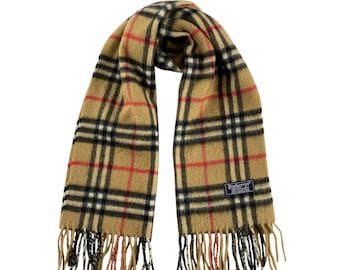 Vintage Burberry Scarf Burberry Cashmere Scarf Vintage Burberry