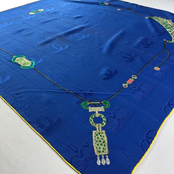 Vintage Cartier Silk Scarf, Must De Cartier Silk Scar… Gem