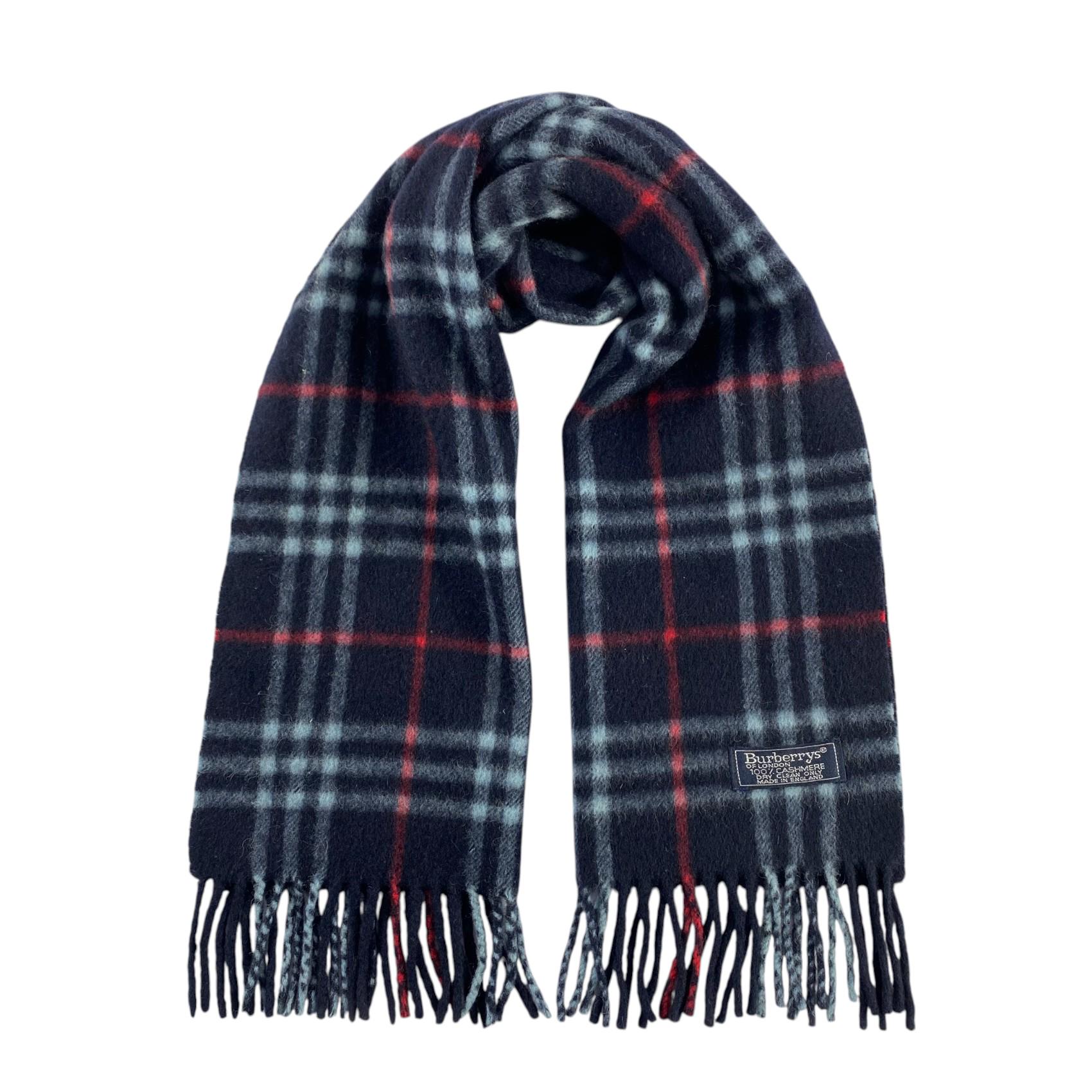 Vintage Burberry Scarf Burberry Cashmere Scarf Vintage Burberry
