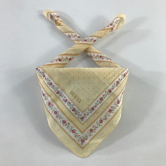 Kenzo Neckerchief Handkerchief Bandana Babushka Wrap Authentic Accessories Luxury Gift Pocket square