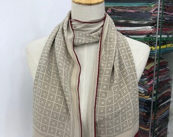 シシクイ theshishikui SILK SCARF CAP/ BEIGE（SILK SCARF CAP