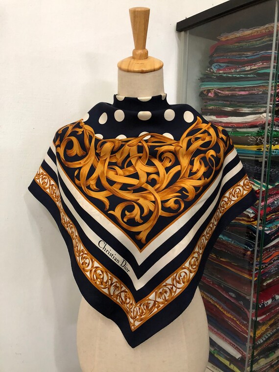 Dior silk hotsell scarf price