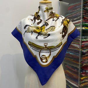 Hermes vintage authentic scarves - Etsy 日本