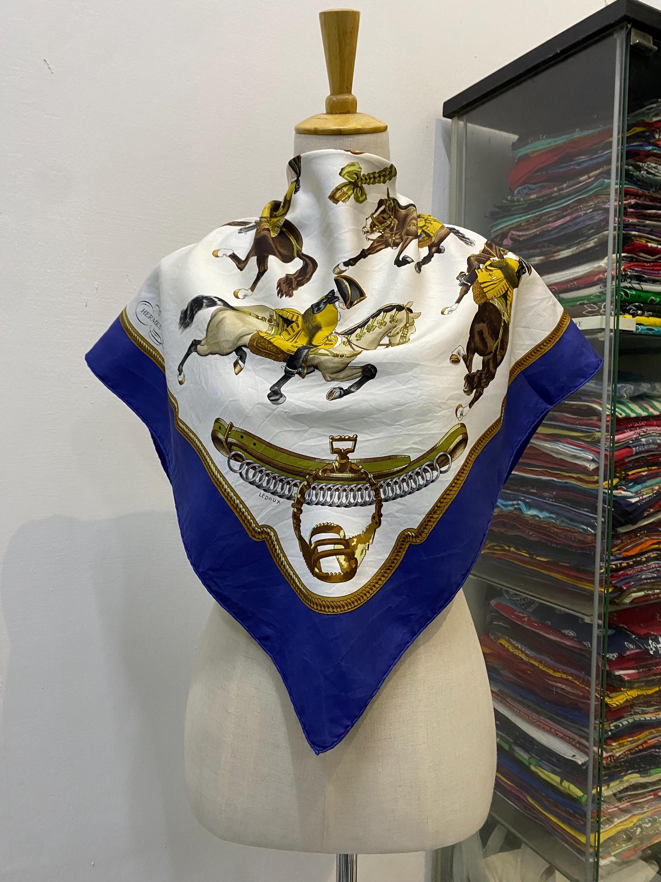Hermes vintage authentic scarves - Etsy 日本