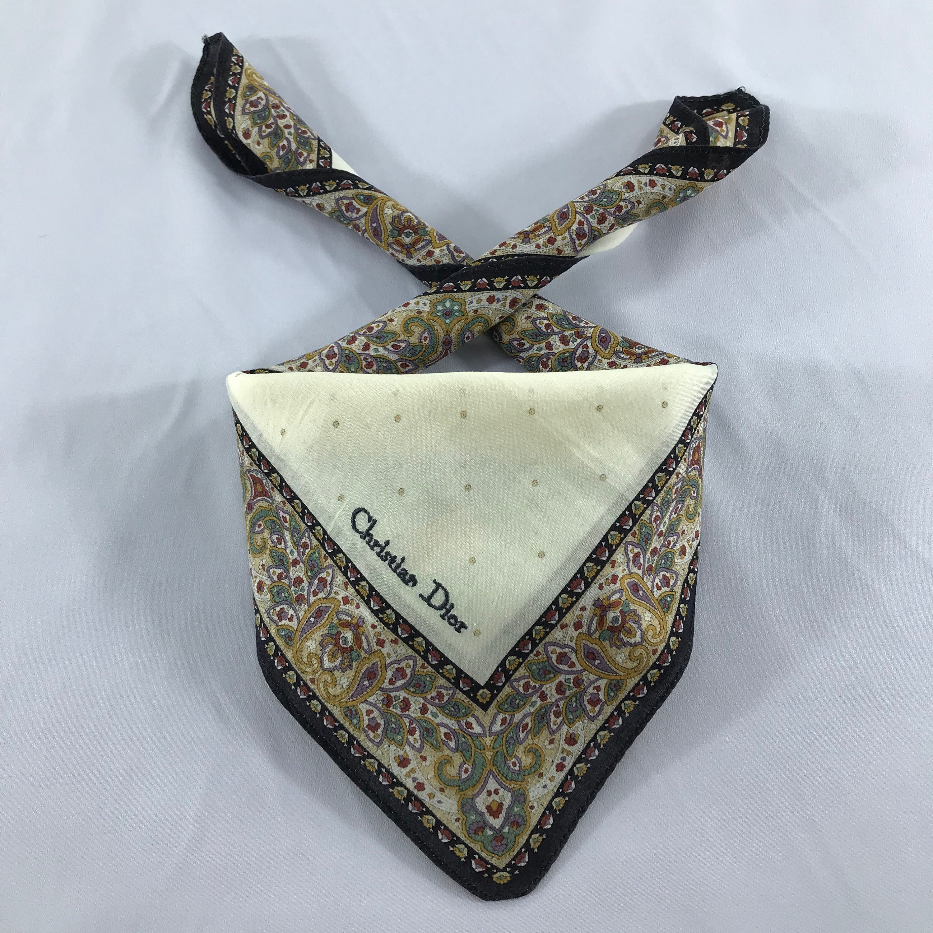 数量は多 Printed Fragment × LOUIS VUITTON - MonogramBandana Bandana 