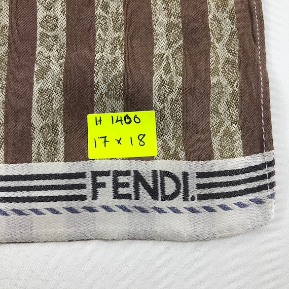 Vintage Fendi Handkerchief Fendi Neck Scarf Vintage Fendi Bandana Fendi Roma Scarf Fendi Pocket Square Vintage Fendi Head Scarf Etsy Canada