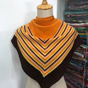 Vintage Yves Saint Laurent Silk Scarf Yves Saint Laurent Silk Muffler Yves Saint Laurent Silk Neck Scarf Yves Saint Laurent Silk Neck Warmer