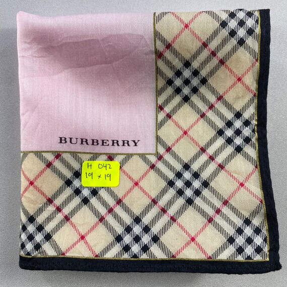 Vintage Burberry Handkerchief,  Burberry Bandana,… - image 5