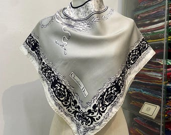 小物 AUTHENTIC VINTAGE CHRISTIAN DIOR SCARF VINTAGE CHRISTIAN DIOR SCARF FRANCE 100% SILK AMAZING DESIGN