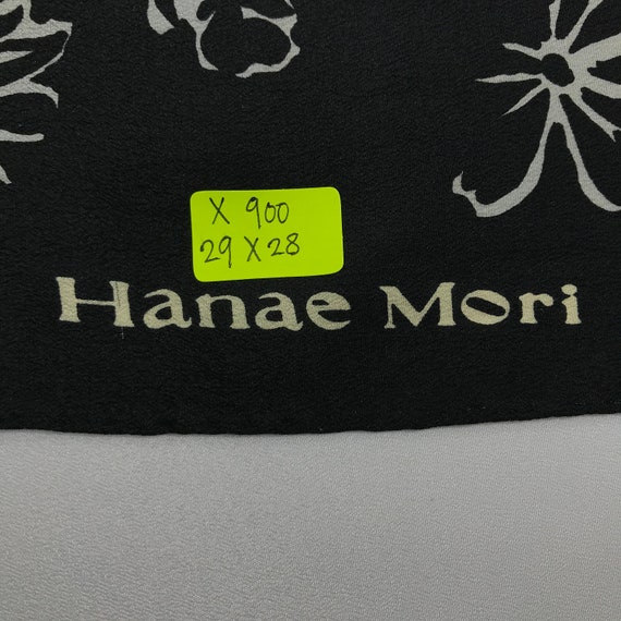 Vintage Hanae Mori Silk Scarf, Hanae Mori Silk St… - image 5