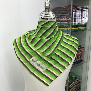 Vintage Yves Saint Laurent Silk Scarf Yves Saint Laurent Silk Muffler Yves Saint Laurent Silk Neck Scarf Yves Saint Laurent Silk Neck Warmer