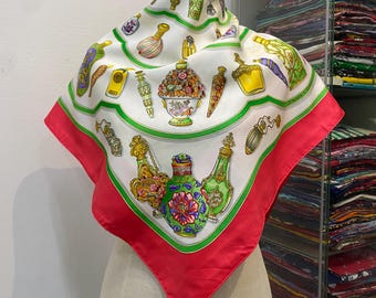 ヴィンテージ エルメス レ・ブレ シルクスカーフ エルメス スクエア