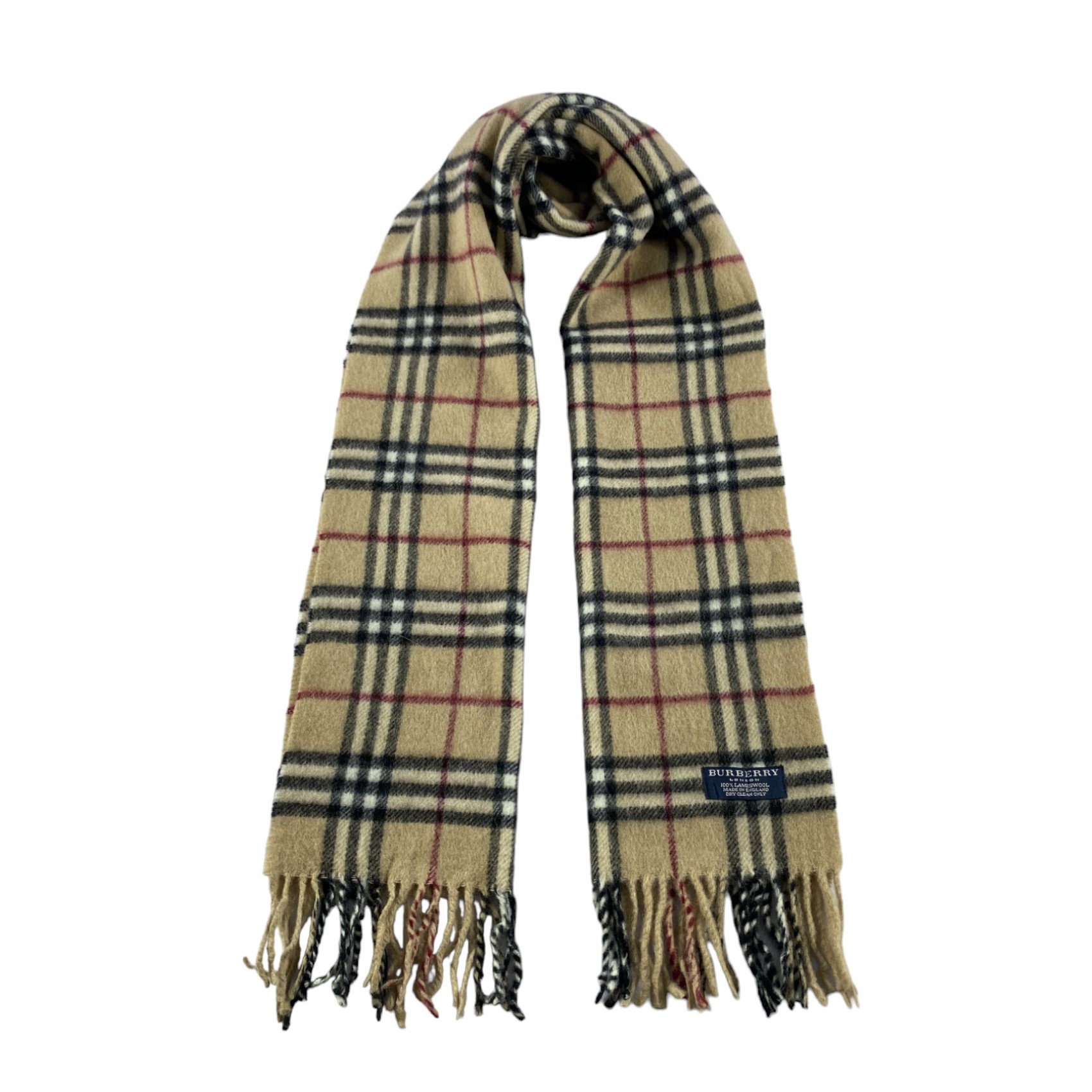 Vintage Burberry Scarf Burberry Wool Scarf Vintage Burberry Wool