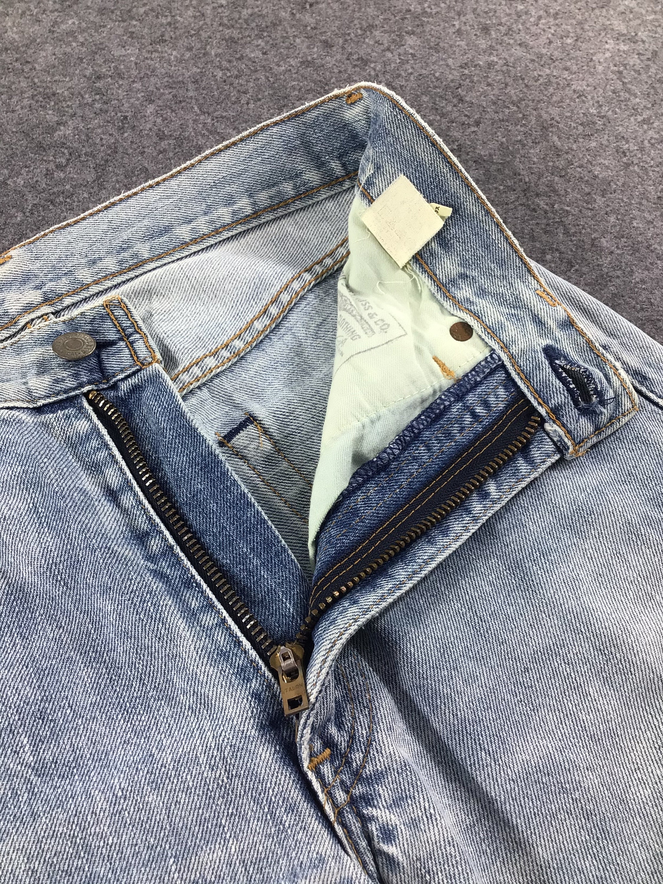 Vintage Levis 502 Selvedge Jeans Straight Cut 20x30 Red Tab | Etsy
