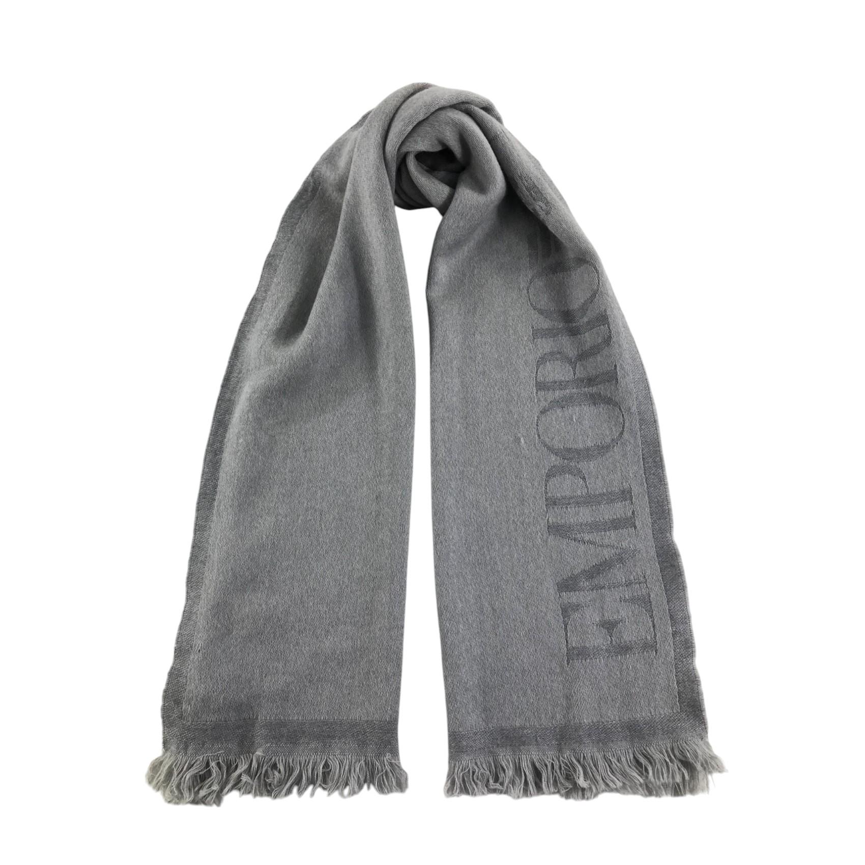[定休日以外毎日出荷中] Emporio Vintage Armani Muffler Wool Armani Muffler Scarf 小物