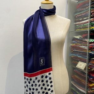 小物 Jean Paul GAULTIER/100% silk scarf/VTG Vintage Jean Paul Gaultier Silk Scarf, Gaultier Homme Scarf