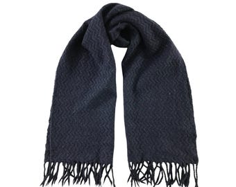 Vintage 80s 90s GIORGIO ARMANI ウール　マフラー Vintage Giorgio Armani Scarf Muffler Armani Collezioni Wool