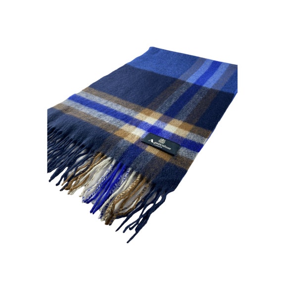 Vintage Aquascutum Scarf Muffler Aquascutum Check… - image 3