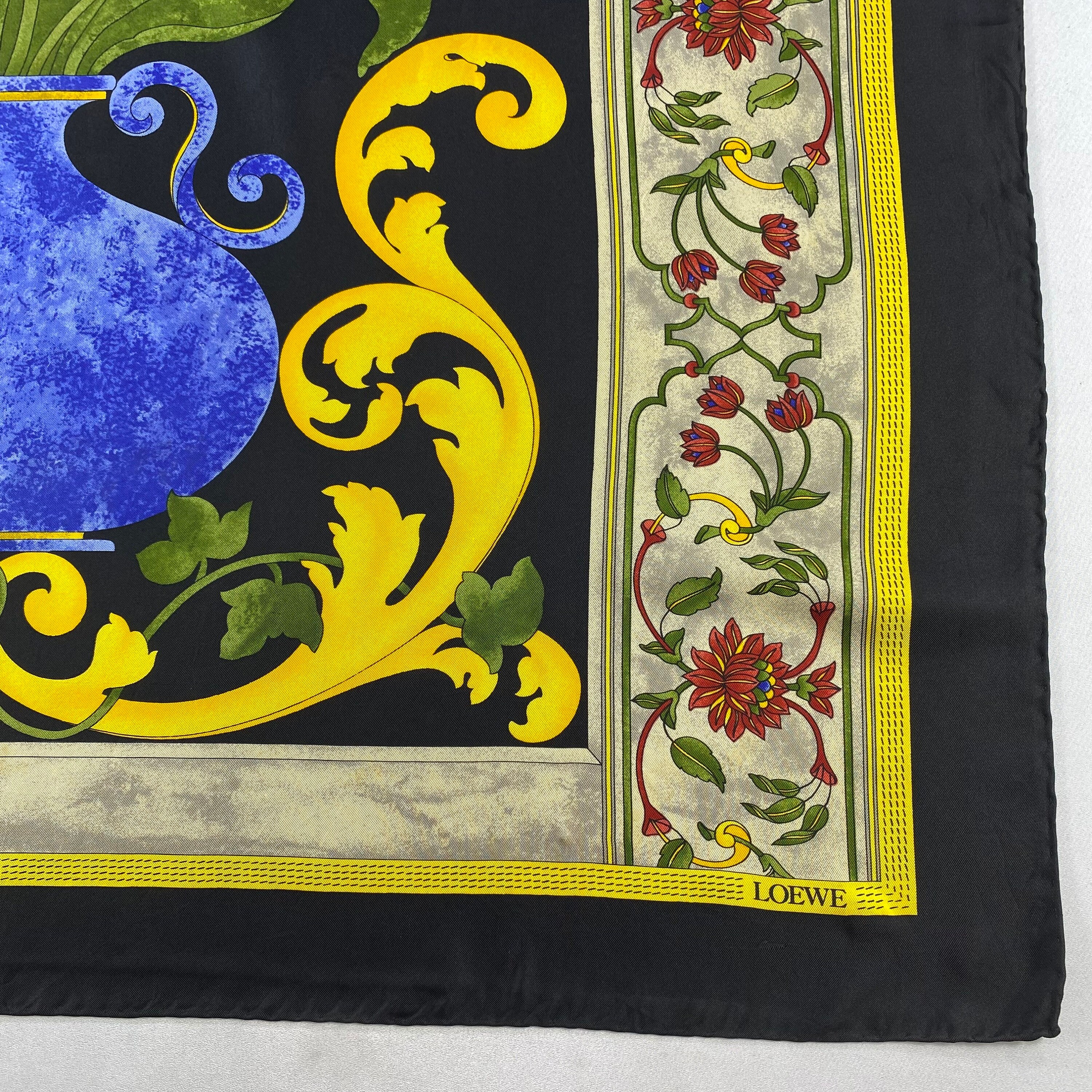Cherryさん専用 美品 ビンテージ ロエベ スカーフ Loewe Scarf