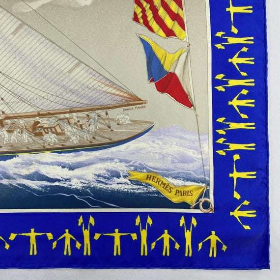 Vintage Hermes En Course Silk Scarf Hermes Silk Scarf Vintage Hermes Foulards Hermes Square Scarf Vintage Hermes Silk Shawl View 3