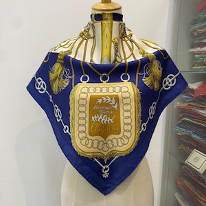Vintage Hermes Cliquetis Silk Scarf Hermes Square Scarf Vintage Hermes Silk Scarf Hermes Square Scarf Vintage Hermes