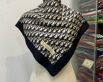 Vintage Christian Dior Trotter Silk Scarf Christian Dior Shawl