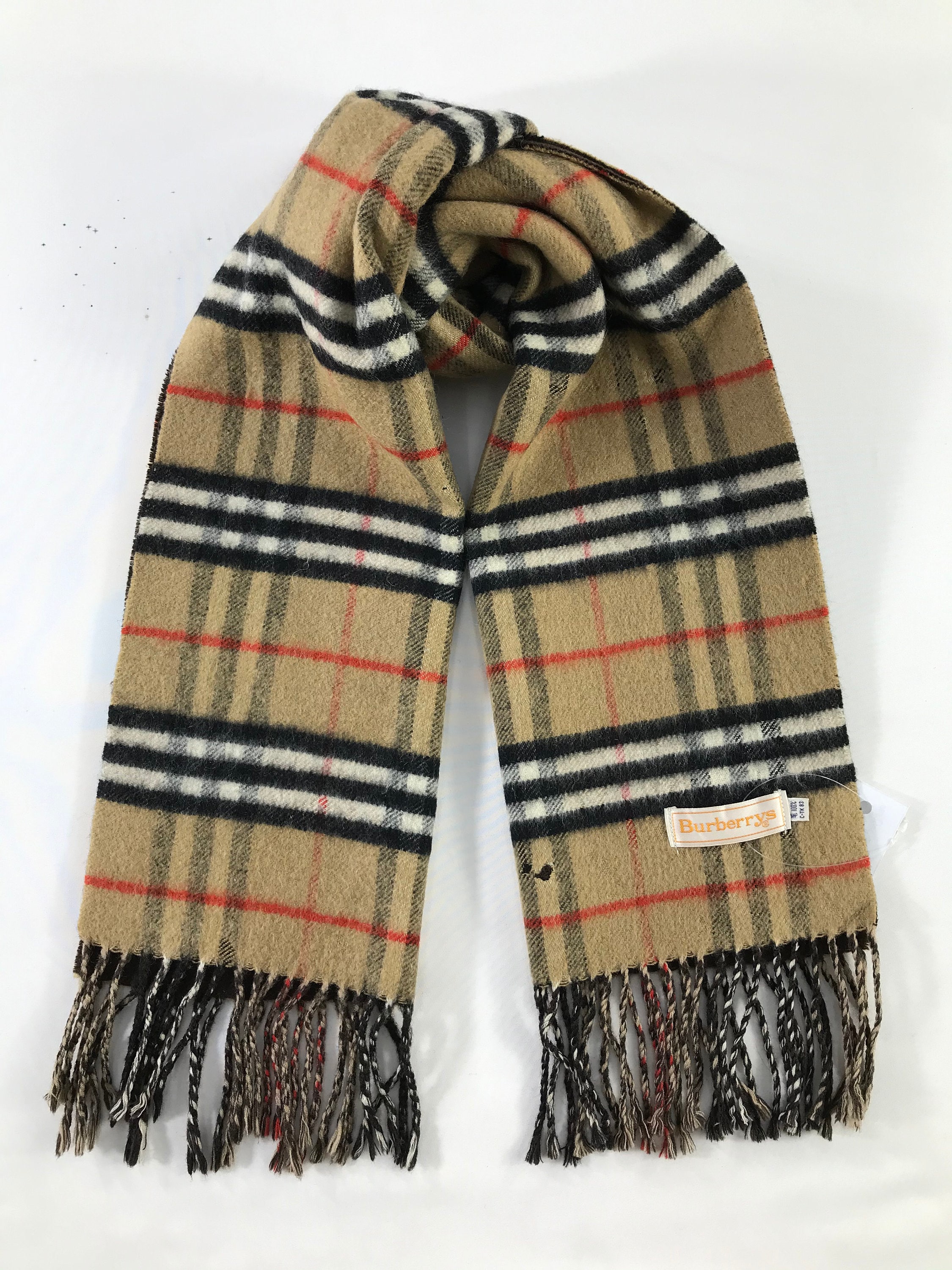Vintage Burberry Scarf Burberry Wool Scarf Vintage Burberry Etsy UK