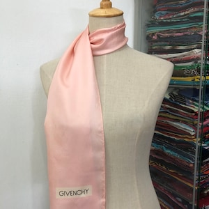 Vintage Givenchy Silk Scarf Givenchy Neck Scarf Givenchy Silk Muffler Givenchy Big Logo Givenchy Neck Warmer Givenchy Silk Shawl
